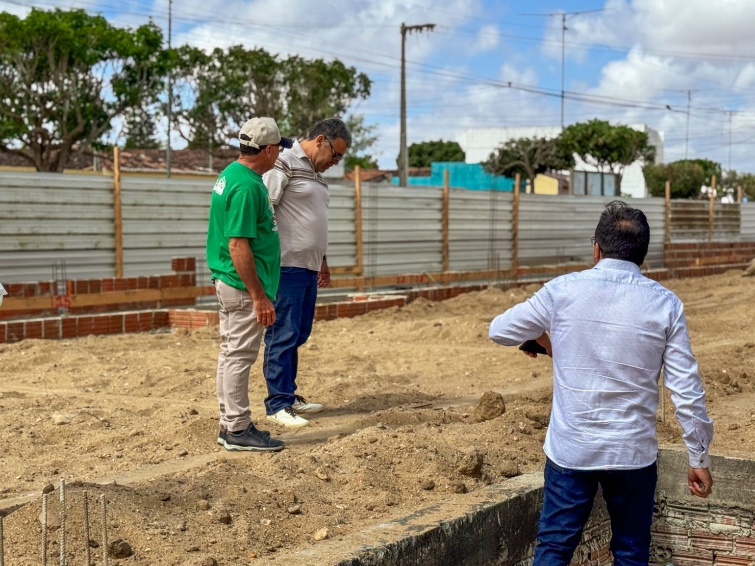 Conselho Municipal de Educação realiza visita técnica às obras da Escola Senador Rui Carneiro, Creche Adália Bezerra e Centro de Administração e Forma