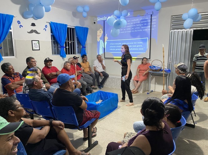 Prefeitura Municipal de Nova Floresta e Secretaria de Saúde realiza ações de Encerremanto do Novembro Azul