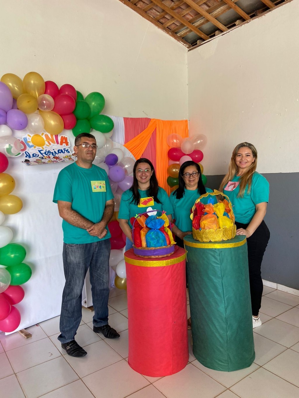 Prefeitura de Nova Floresta realiza abertura da 2° Colônia de Férias do SCFV.