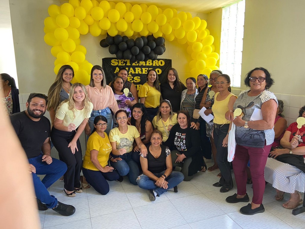 Prefeitura de Nova Floresta realiza durante o mês de Setembro, palestra nos PSF's direcionadas ao Setembro Amarelo.
