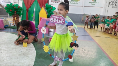 Prefeitura de Nova Floresta promove encerramento da Semana do Bebê