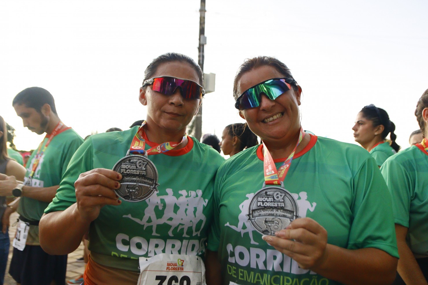 Corrida da Emancipação reúne atletas e movimenta Nova Floresta durante comemoração dos 67 anos do município