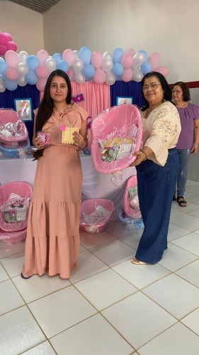 Continuação Semana do Bebê — Palestra com as mães atípicas e entrega de kit enxoval para as gestantes