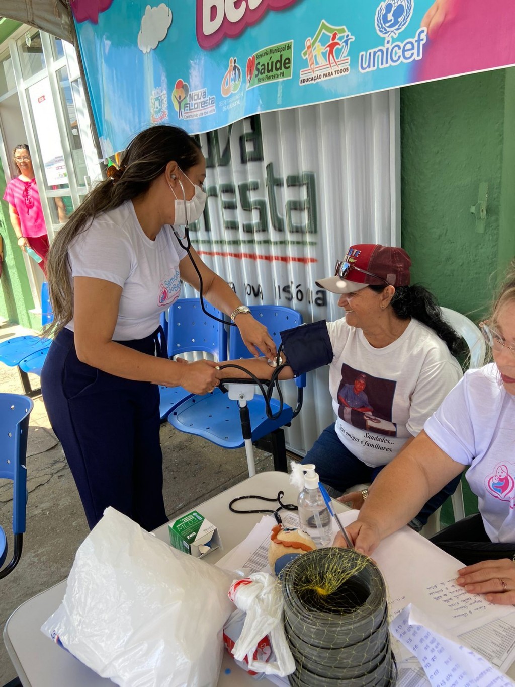 Semana do Bebê- Prefeitura de Nova Floresta realiza Dia-D da Saúde