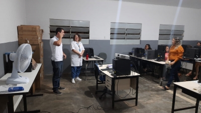 PREFEITURA DE NOVA FLORESTA INICIA CURSO DE INFORMÁTICA BÁSICA