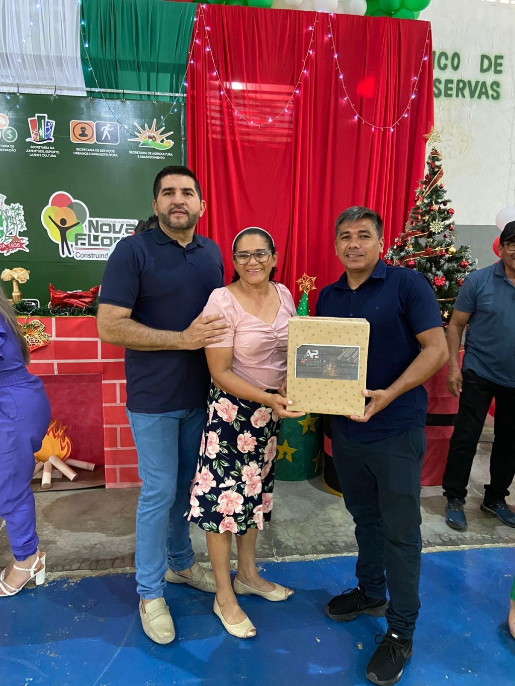 Prefeitura de Nova Floresta realiza café da manhã da confraternização dos servidores.