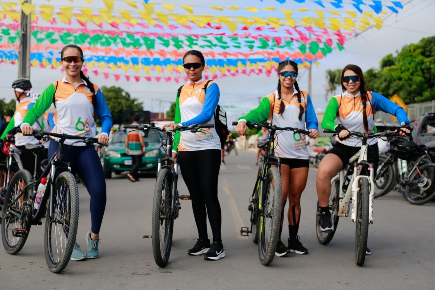 Eco Pedal reúne ciclistas de toda a região durante as festividades de 66 anos de Nova Floresta