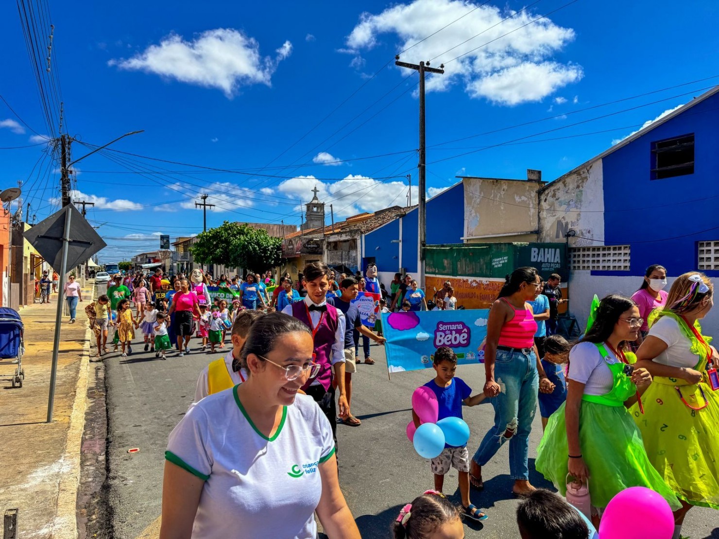 2º Dia da Semana do Bebê: Caminhada celebra a primeira infância em Nova Floresta