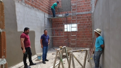 Prefeito Jarson acompanha obras de ampliação da Escola Engenheiro Sebastião Ernesto