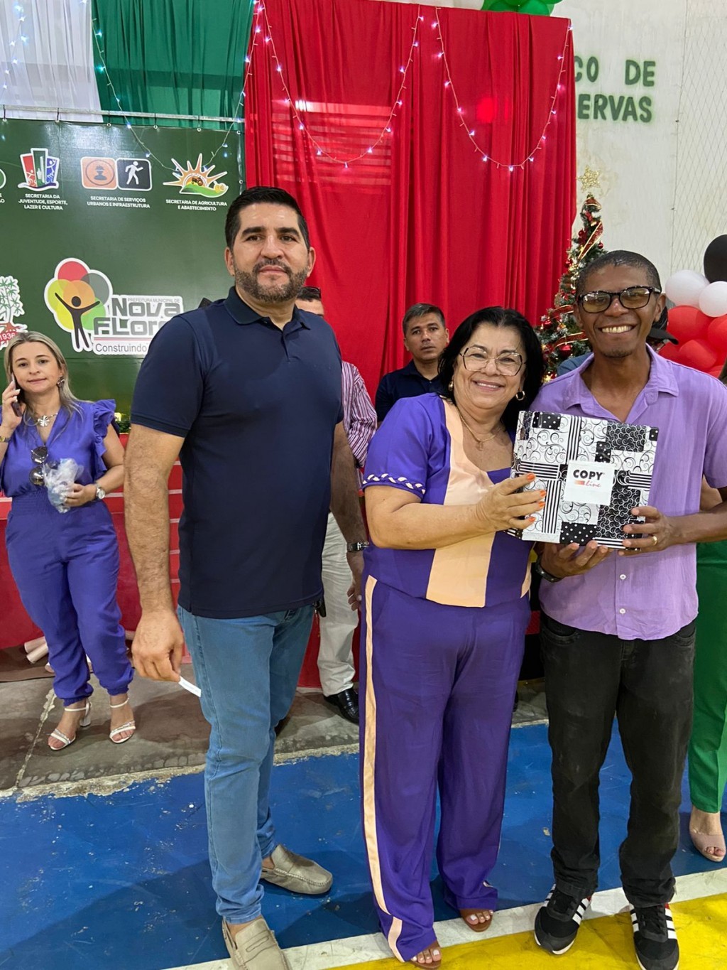 Prefeitura de Nova Floresta realiza café da manhã da confraternização dos servidores.