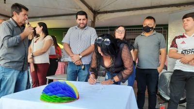 Prefeitura de Nova Floresta entrega equipamentos escolares para escolas e creches da rede municipal de ensino