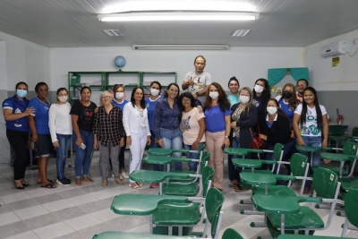 Prefeitura de Nova floresta promove capacitação com ACS e coordenador do Auxílio Brasil na saúde
