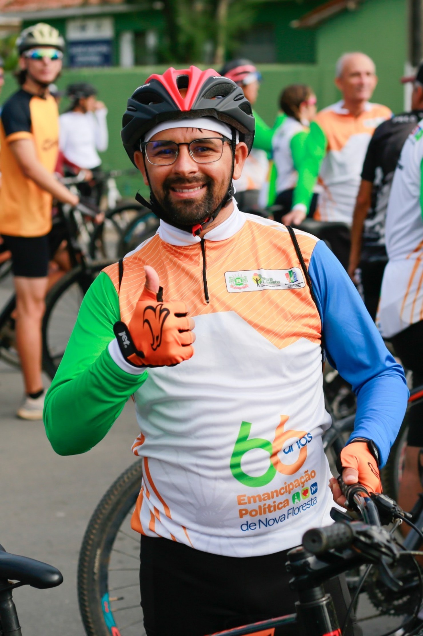 Eco Pedal reúne ciclistas de toda a região durante as festividades de 66 anos de Nova Floresta