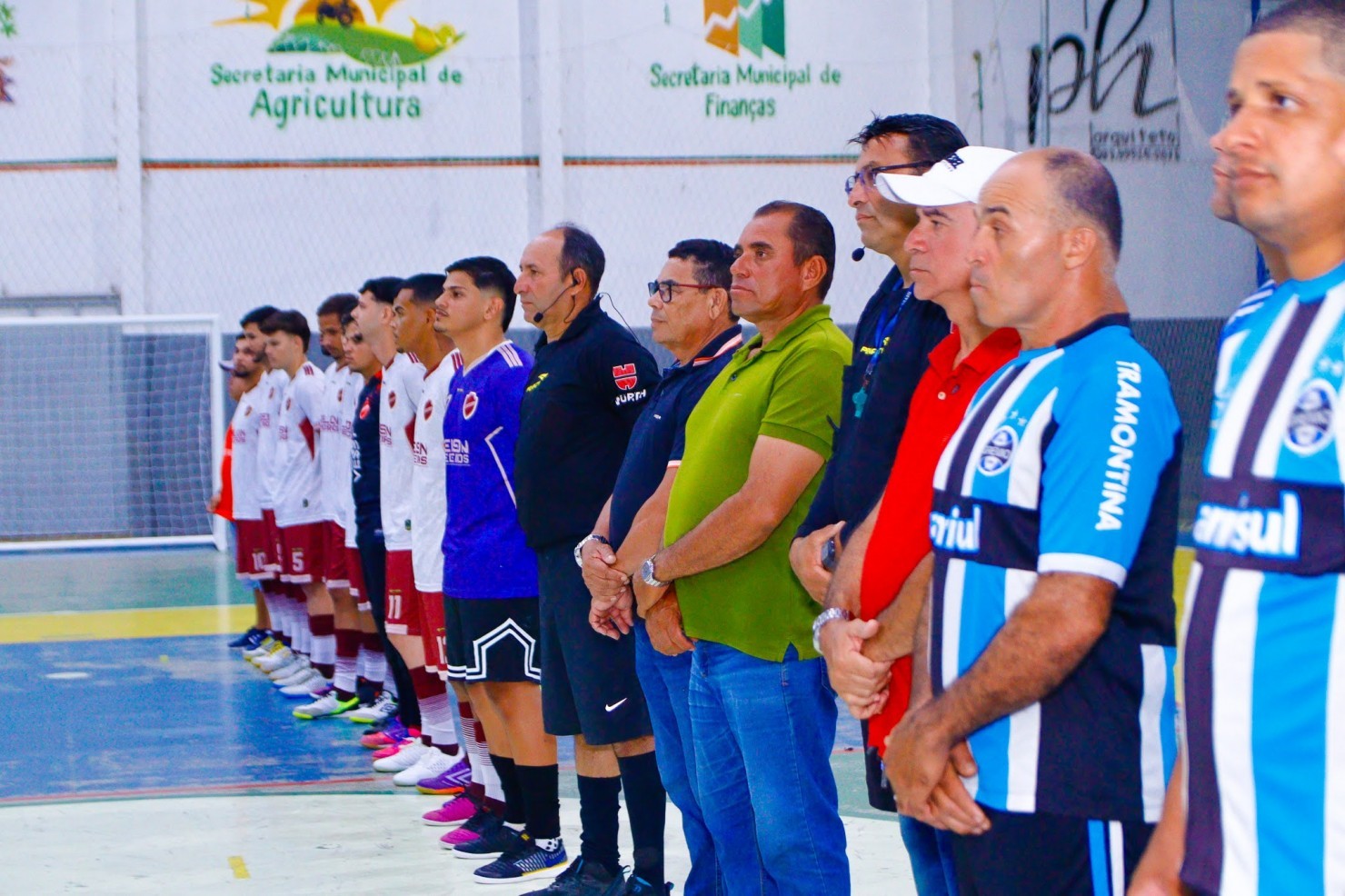 Abertura do Campeonato Municipal de Futsal 2026 reúne atletas e torcedores em Nova Floresta
