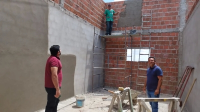 Prefeito Jarson acompanha obras de ampliação da Escola Engenheiro Sebastião Ernesto