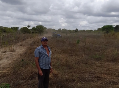 Prefeitura realiza serviços de corte de terra nesta semana