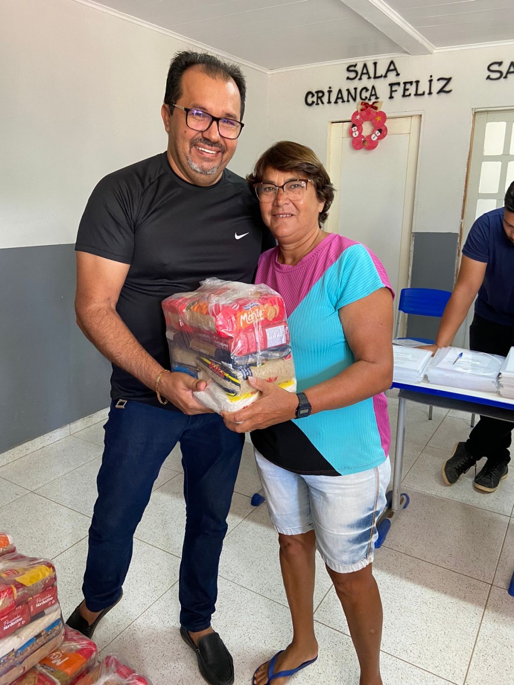 Prefeitura de Nova Floresta realiza entrega de Cestas Básicas