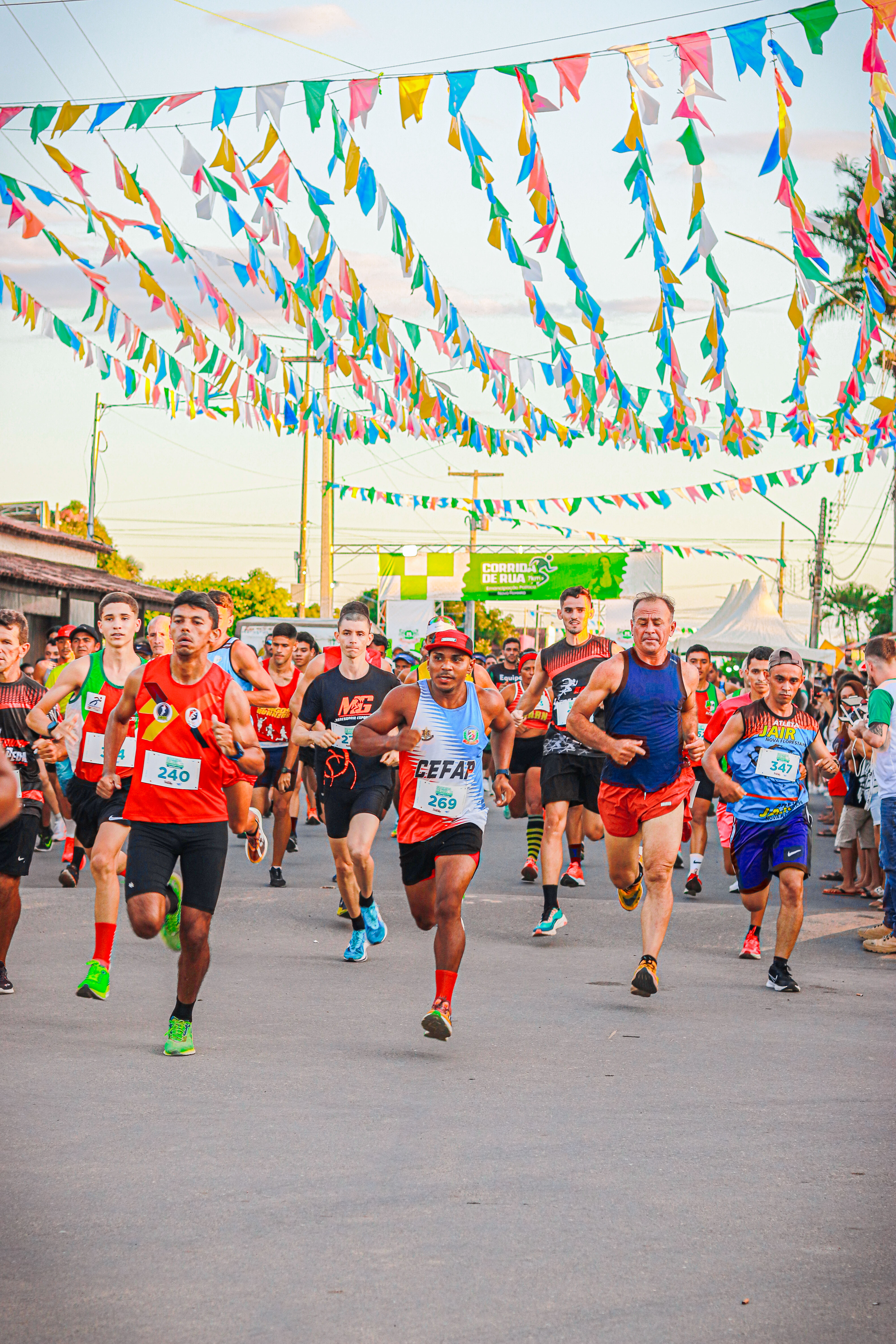 Prefeitura Municipal de Nova Floresta realiza Corrida de Rua de Emancipação