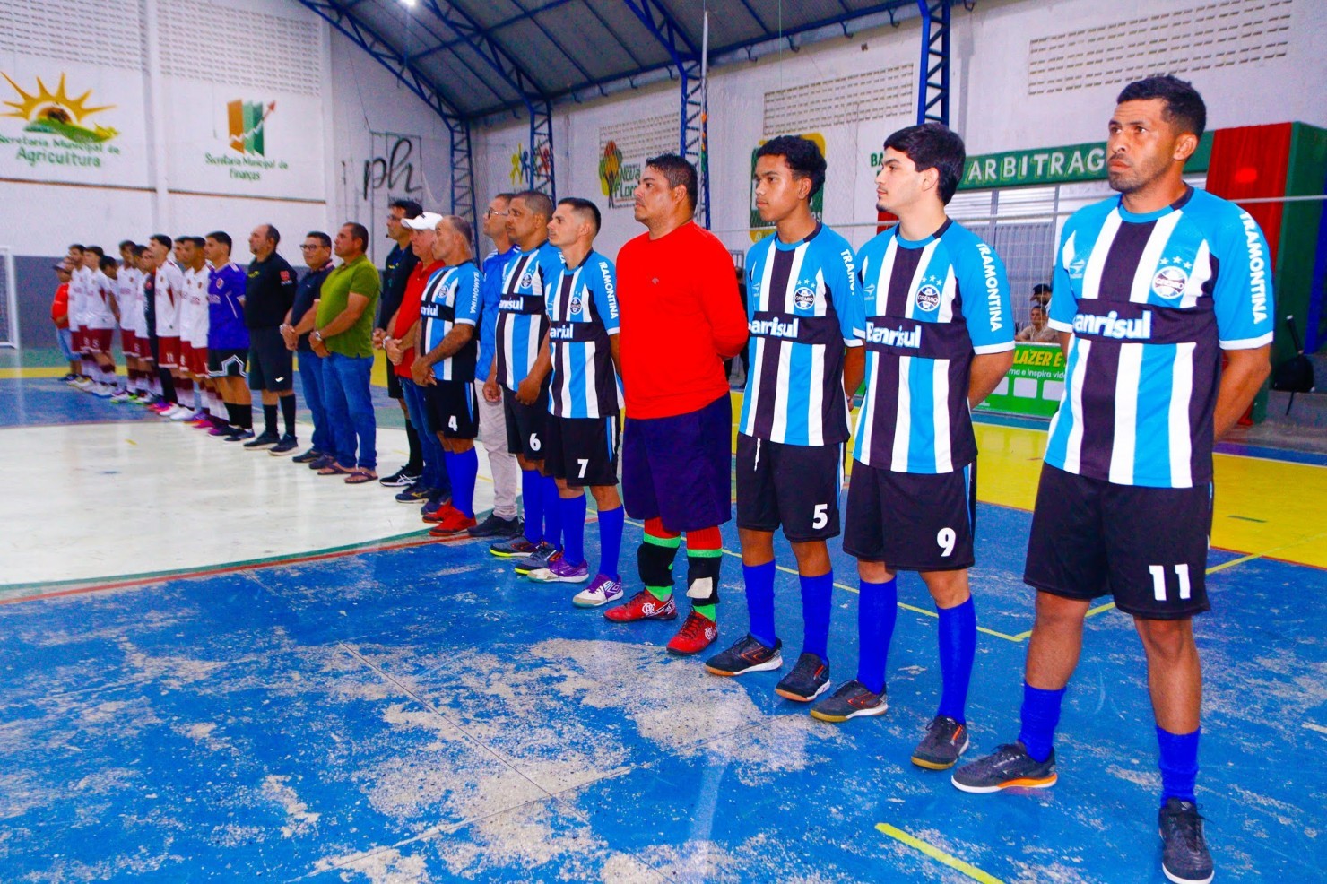 Abertura do Campeonato Municipal de Futsal 2026 reúne atletas e torcedores em Nova Floresta