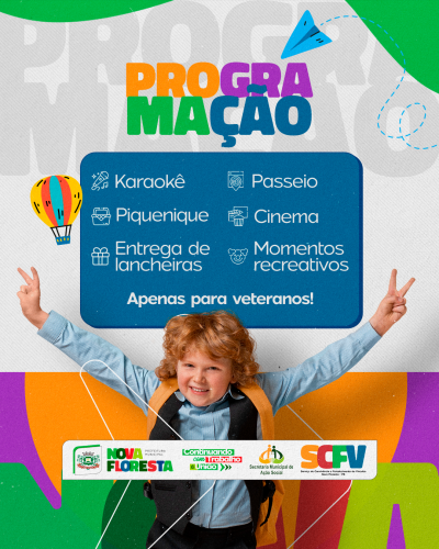3ª Colônia de Férias do SCFV