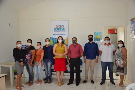 Secretaria de Assistência Social de Nova Floresta Confecciona Máscaras para os Funcionários Municipal