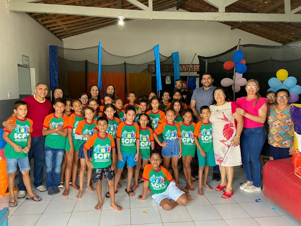 Prefeitura de Nova Floresta Promove dia das crianças para as crianças do SCFV.