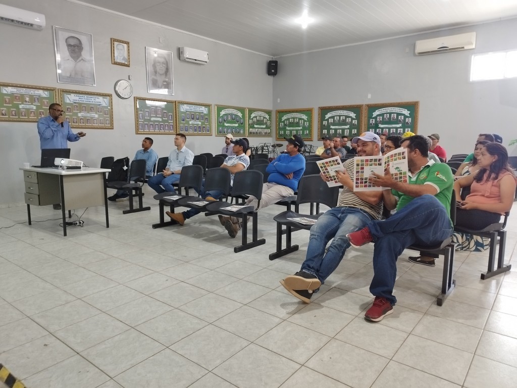 Prefeitura de Nova Floresta promove palestras sobre nutrição de plantas