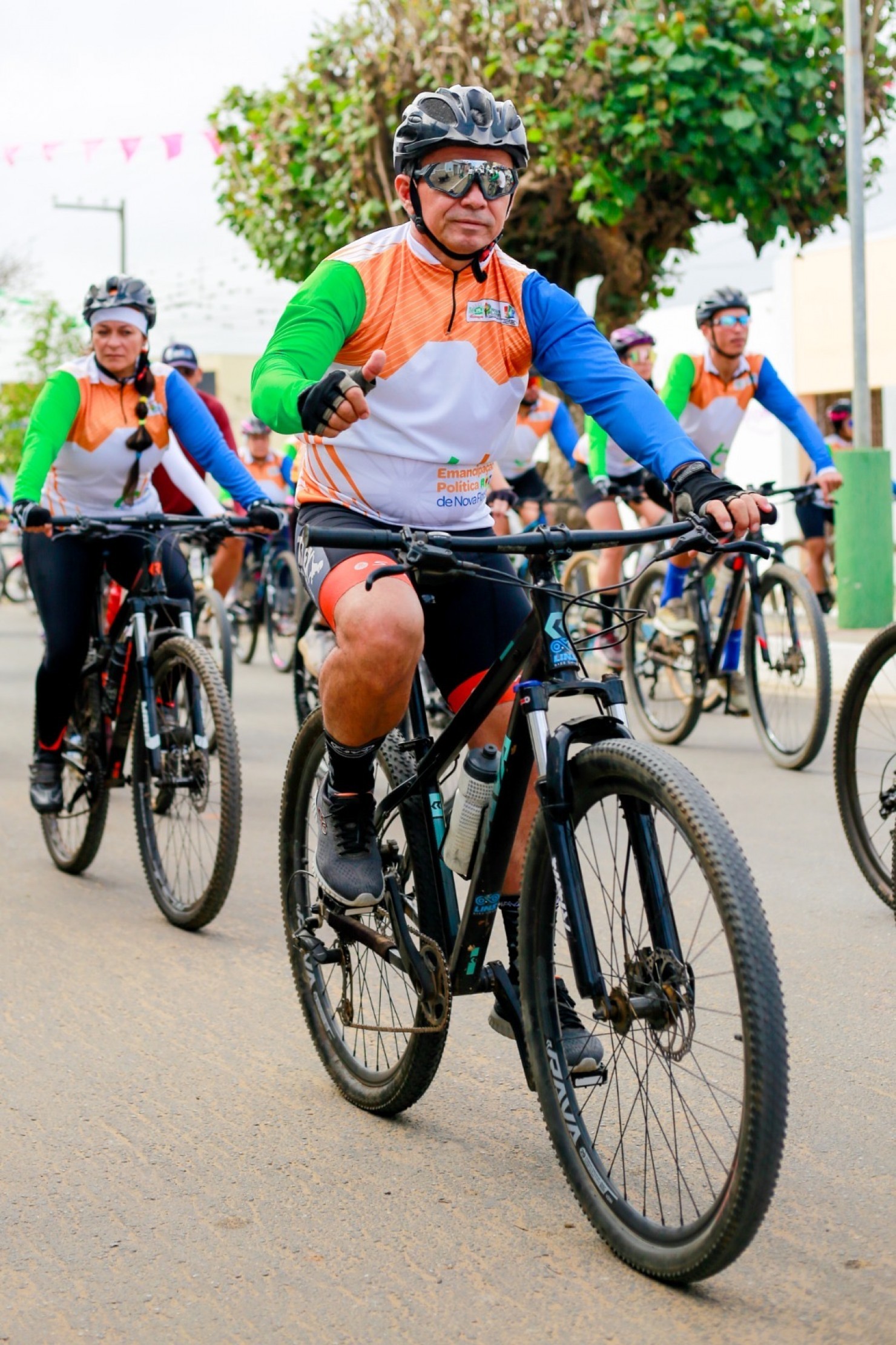 Eco Pedal reúne ciclistas de toda a região durante as festividades de 66 anos de Nova Floresta