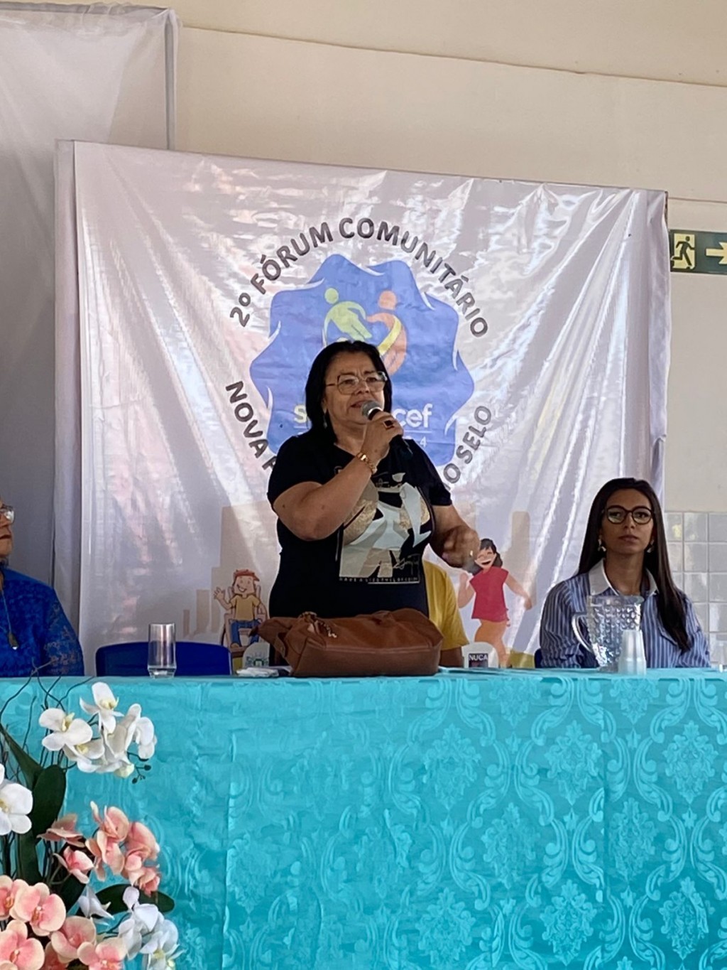 A Prefeitura de Nova Floresta realizou nesta terça-feira, 07 de maio o 2º Fórum Comunitário do Selo UNICEF 2021-2024
