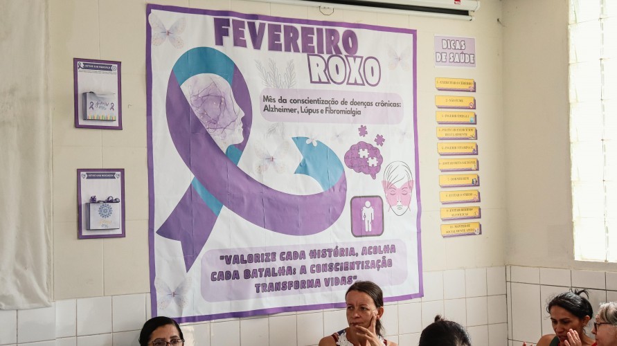 PSF II realização de ação de conscientização sobre doenças crônicas em Nova Floresta