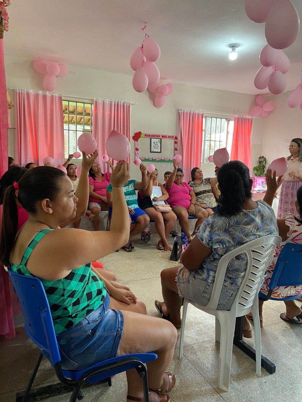 Prefeitura de Nova Floresta realiza ações do Outubro Rosa nos PSF's