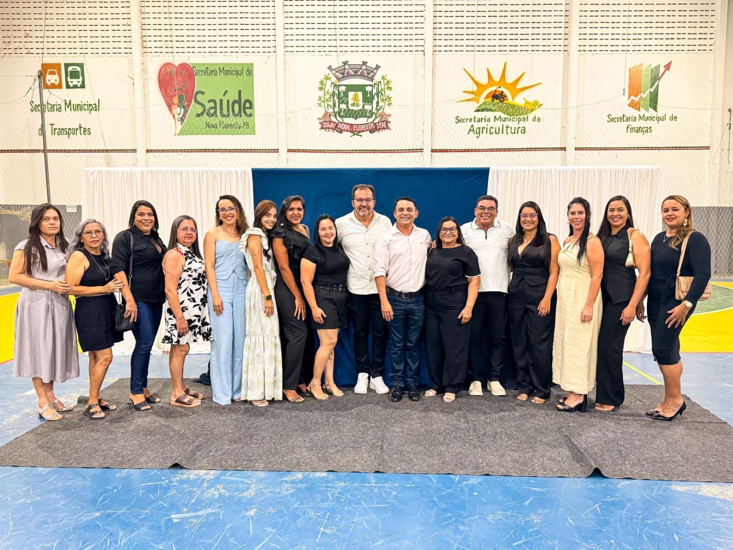 Prefeitura de Nova Floresta realiza jantar em homenagem aos professores da rede municipal