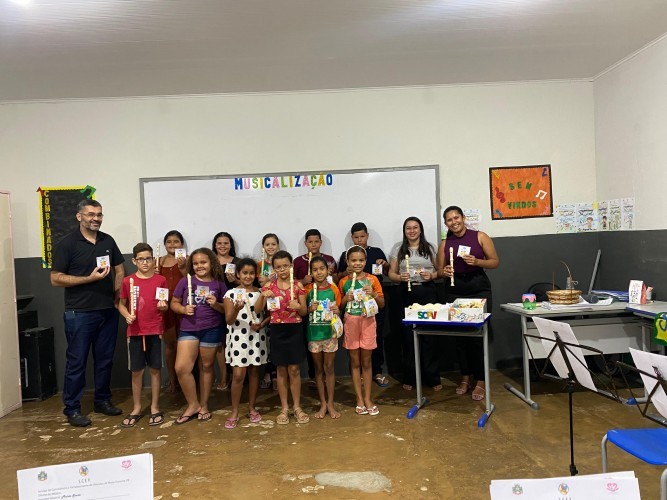 Colônia de Férias do SCFV garante diversão e aprendizado para crianças de Nova Floresta