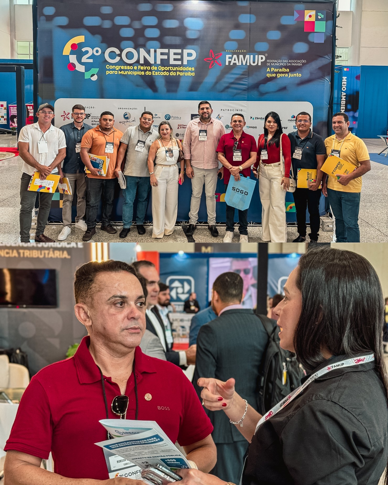 Secretários de Nova Floresta participam do 2º dia da 2ª CONFEP em João Pessoa