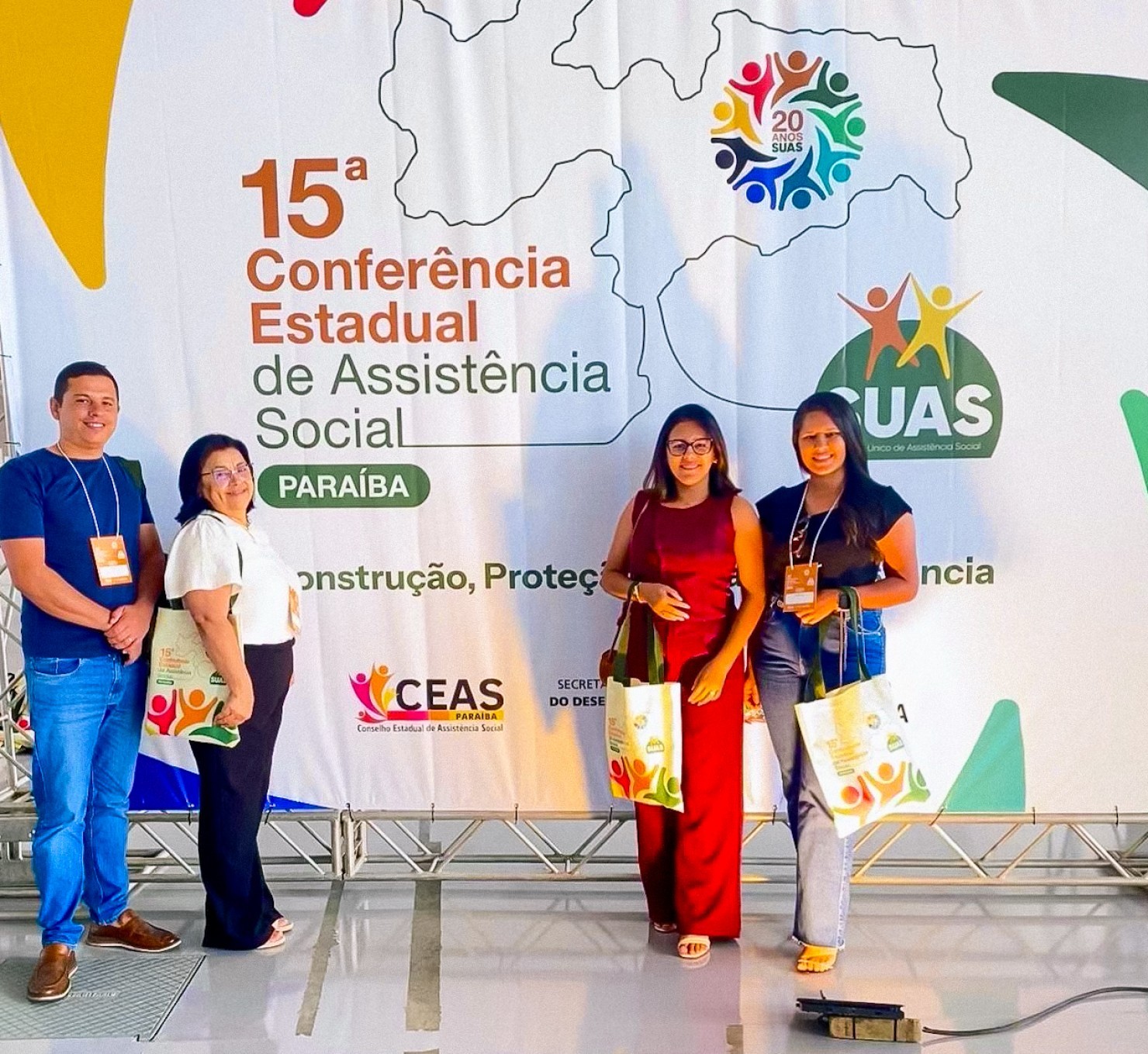 Nova Floresta participa da 15ª Conferência Estadual de Assistência Social, em Campina Grande