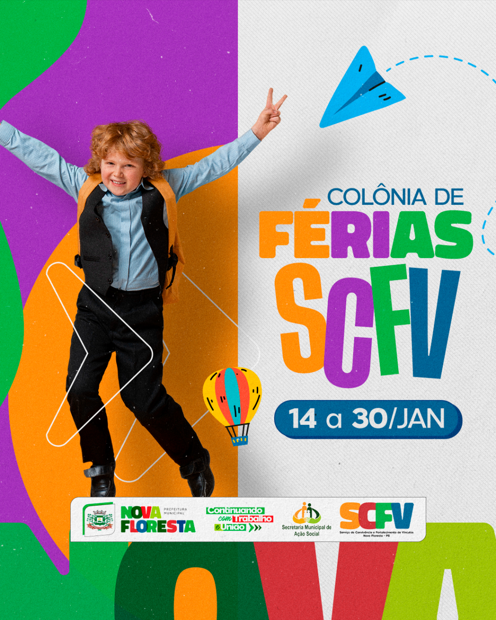 3ª Colônia de Férias do SCFV