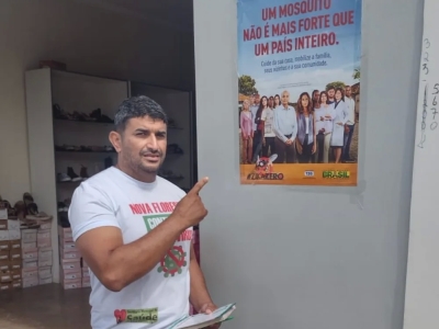 Secretaria de Saúde promove ações educativas de combate ao aedes aegypti