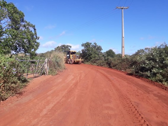 Prefeitura de Nova Floresta dá Início a Recuperação das Estradas da Zona Rural do Município