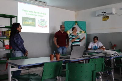 Prefeitura de Nova floresta promove capacitação com ACS e coordenador do Auxílio Brasil na saúde