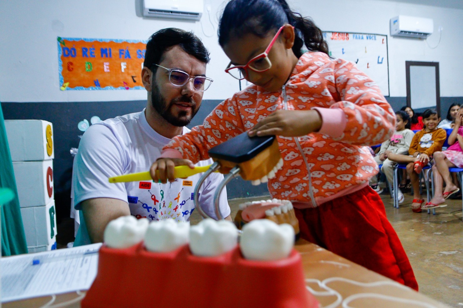 CRAS promove “Semana da Higiene e Saúde” com crianças e adolescentes do SCFV e Primeira Infância