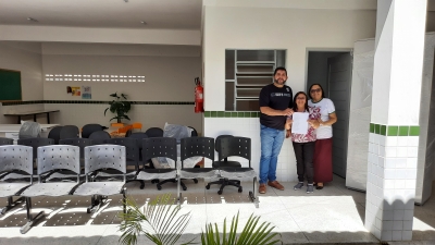 Prefeitura de Nova Floresta realiza entrega de equipamentos mobiliários nas escolas da rede municipal de ensino