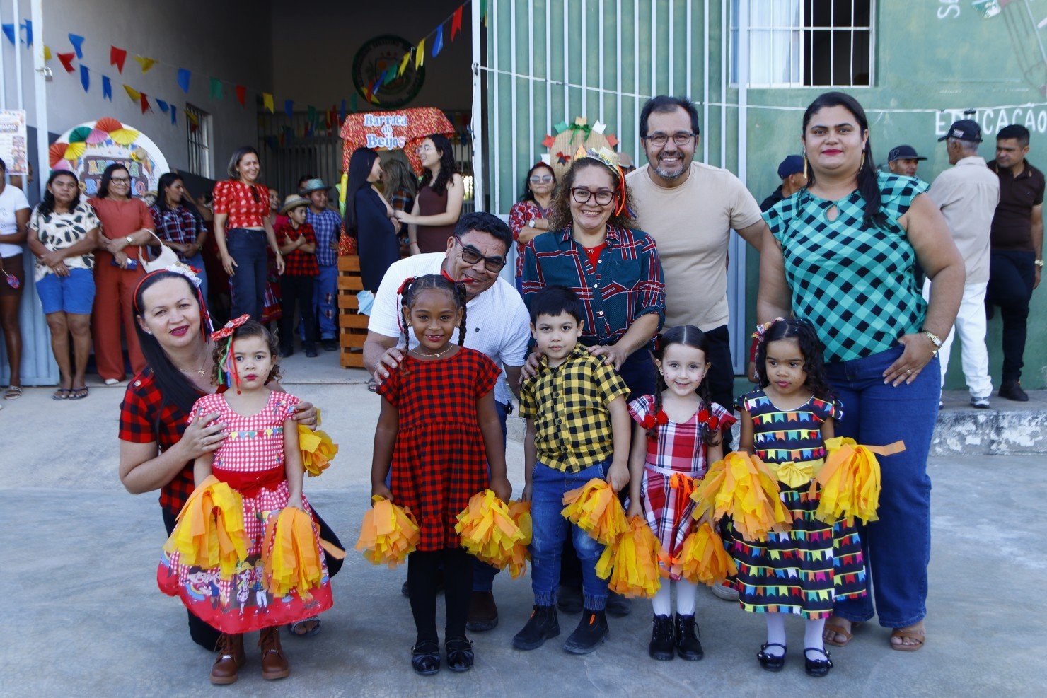 Escola Engenheiro Sebastião Ernesto realiza Arraiá do São João da Educação na zona rural de Nova Floresta