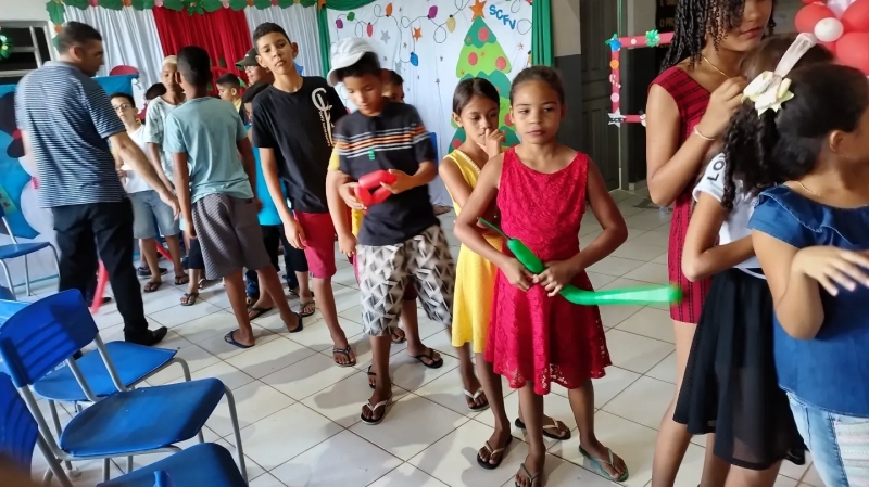 SCFV realiza confraternização de fim de ano