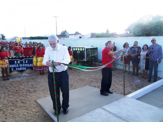 Inauguração da Pista de Atletismo da EMEF Maria Elenilda Batista Dantas
