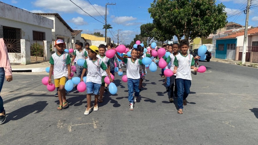 Prefeitura Municipal de Nova Floresta realiza Caminhada do Bebê