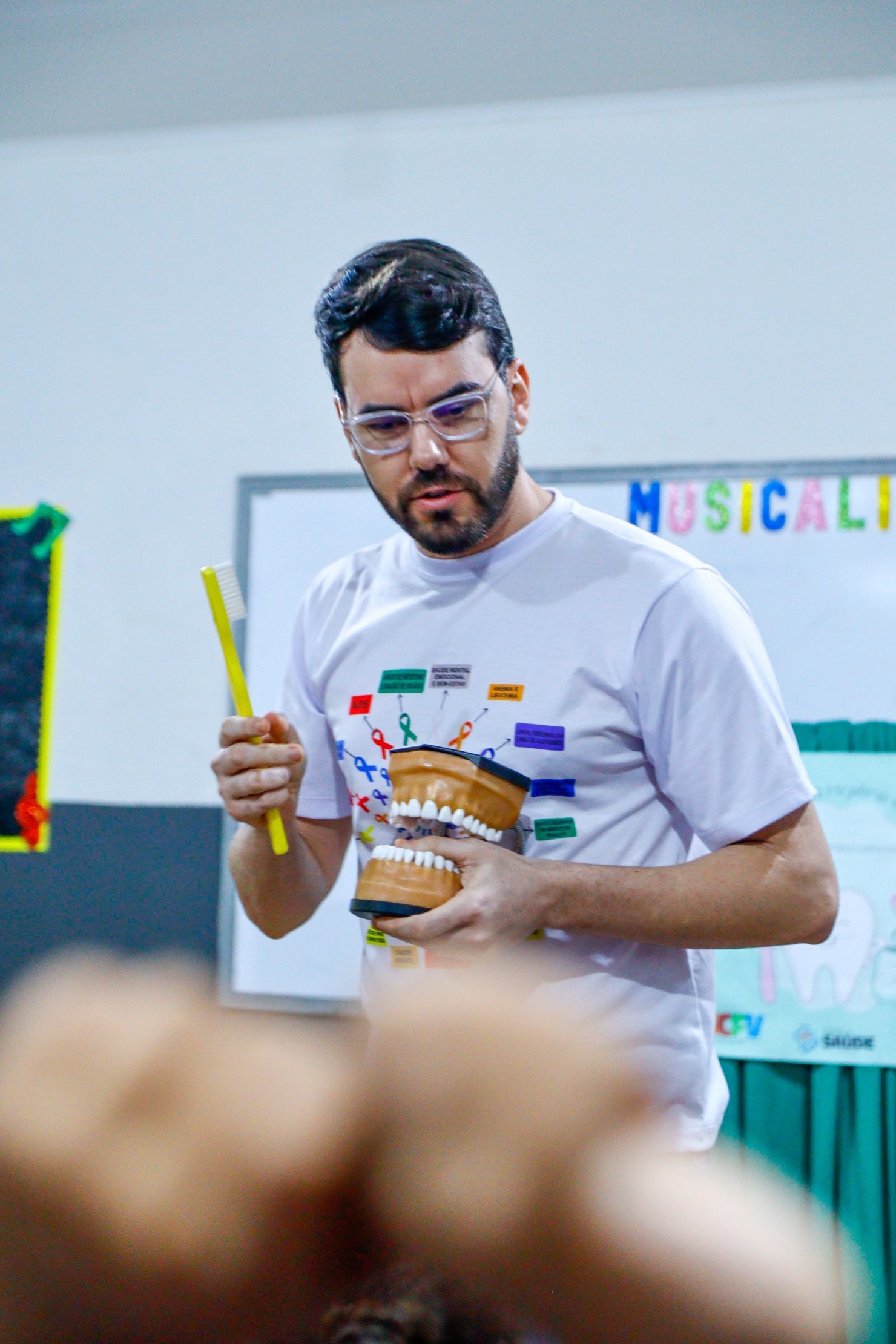 CRAS promove “Semana da Higiene e Saúde” com crianças e adolescentes do SCFV e Primeira Infância