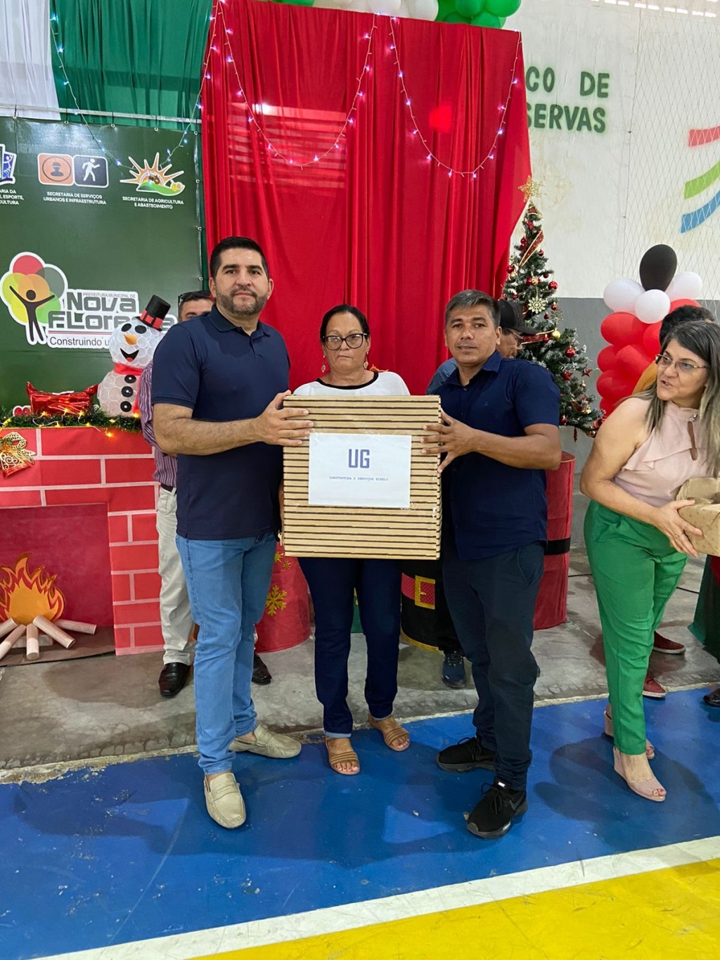 Prefeitura de Nova Floresta realiza café da manhã da confraternização dos servidores.