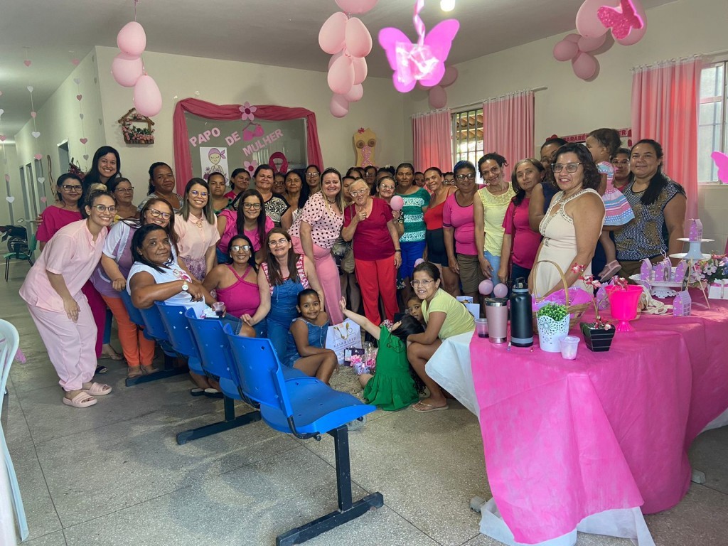 Prefeitura de Nova Floresta realiza ações do Outubro Rosa nos PSF's