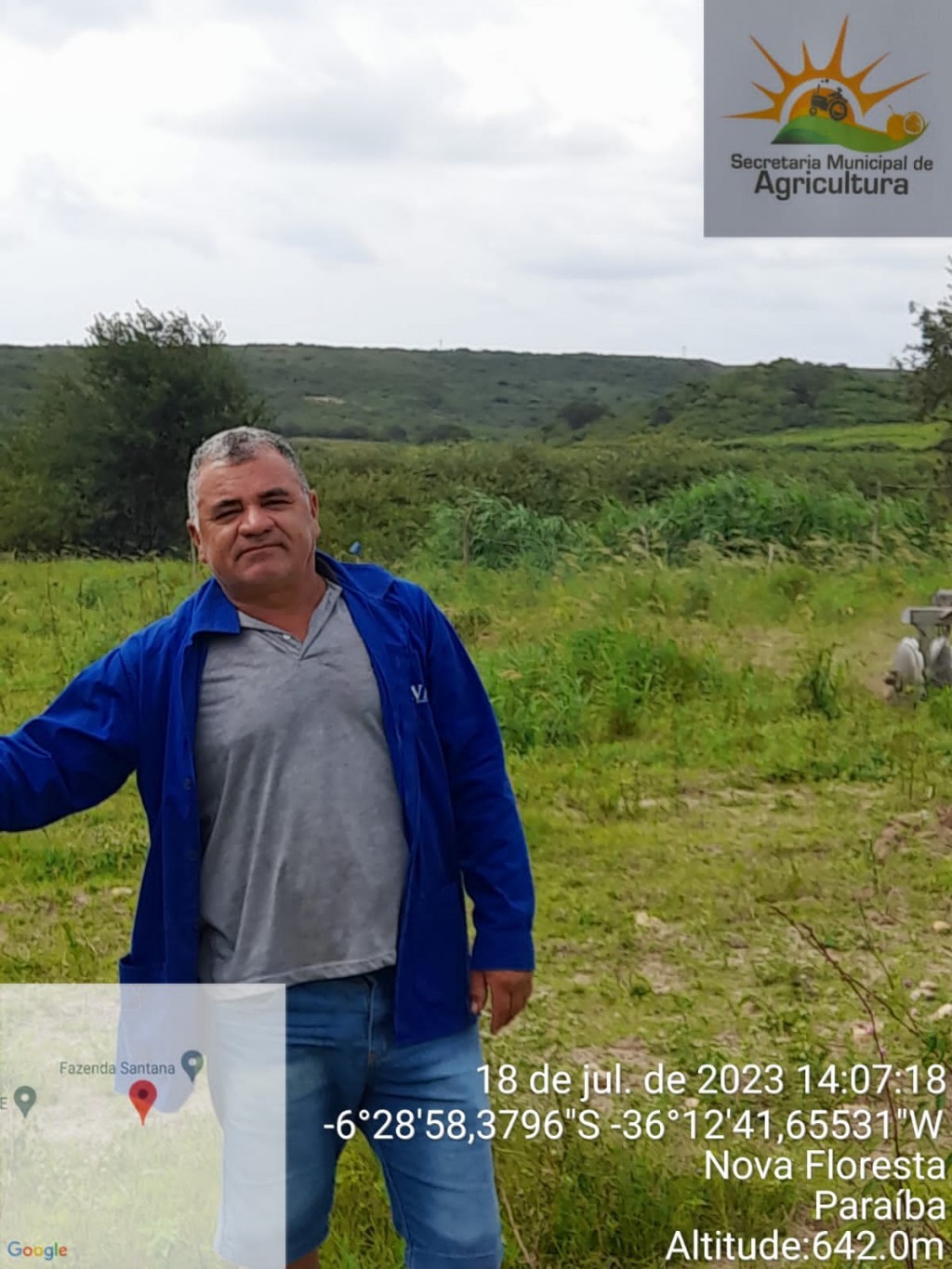 Prefeitura de Nova Floresta realiza cortes de terra na zona rural