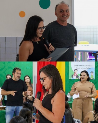 Secretário de Educação participa de reunião de pais e mestres e dá as boas-vindas à equipe escolar